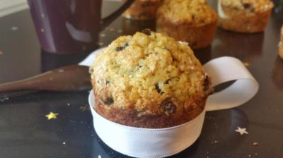 Muffins vanille et pépites de chocolat