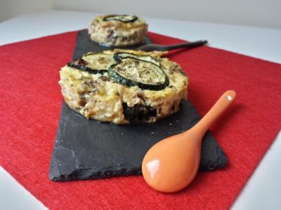 Clafoutis courgettes et sardines