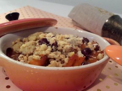 Crumble de potimarron