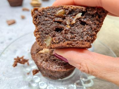 Brownie chocolat au lait et noix