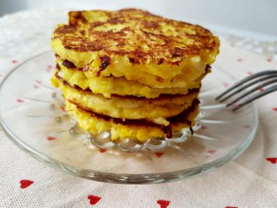 Galettes de chou fleur