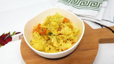 Curry de chou fleur et carottes