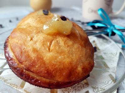 Galette poire et pépites de chocolat