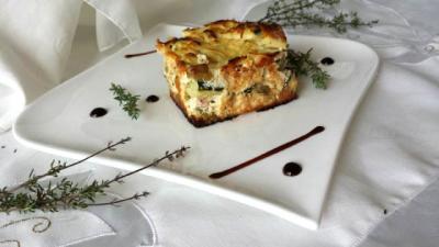 Gâteau courgettes et ricotta