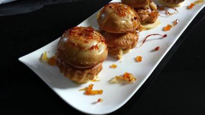 Gâteau aux pommes façon religieuse