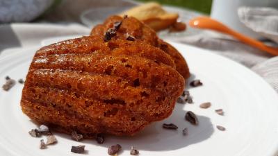 Madeleines caramel et poivre du timut