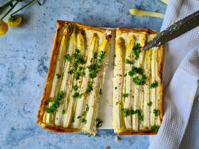 Tarte asperges